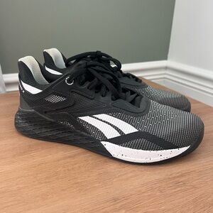 Reebok Black and White Athletic Sneakers